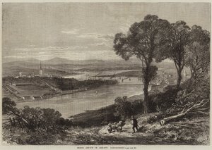 El príncipe Arturo en Irlanda, Londonderry de Edmund Morison Wimperis